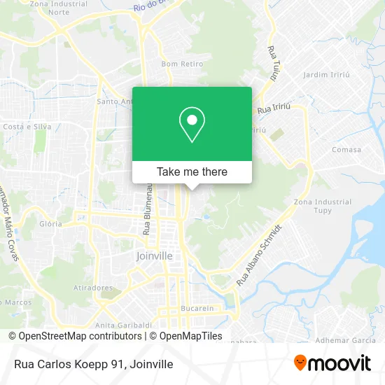 Rua Carlos Koepp 91 map
