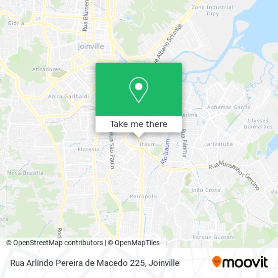 Rua Arlíndo Pereira de Macedo 225 map
