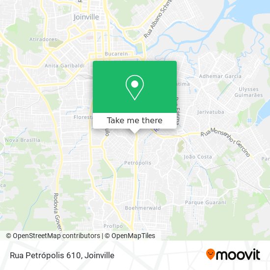 Rua Petrópolis 610 map