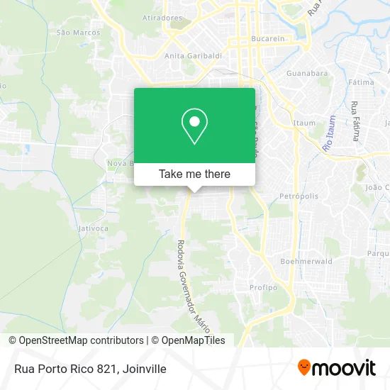 Rua Porto Rico 821 map