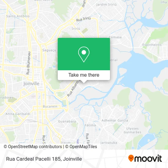 Rua Cardeal Pacelli 185 map