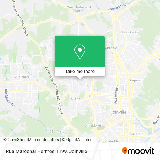 Rua Marechal Hermes 1199 map