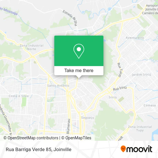 Rua Barriga Verde 85 map