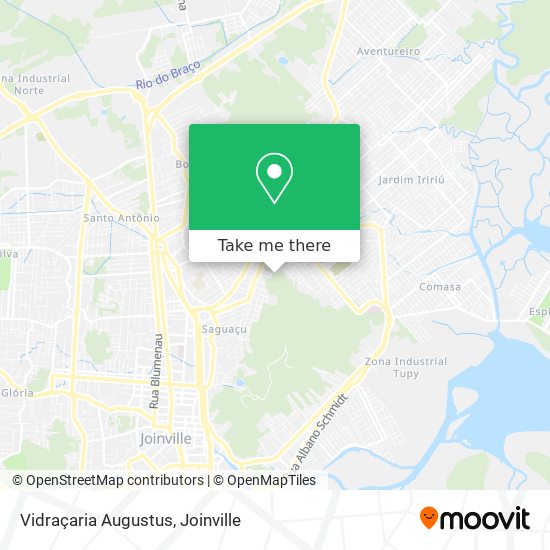 Vidraçaria Augustus map