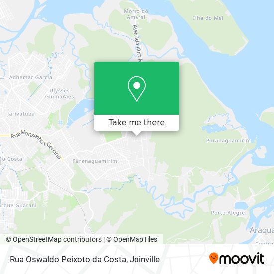 Rua Oswaldo Peixoto da Costa map