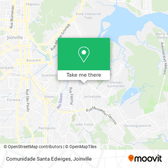 Comunidade Santa Edwiges map