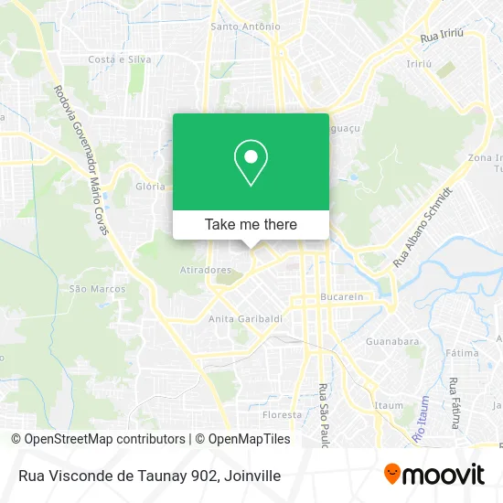 Rua Visconde de Taunay 902 map