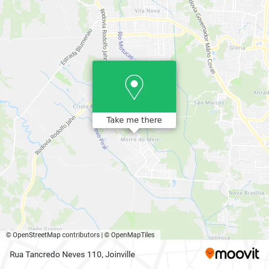 Rua Tancredo Neves 110 map