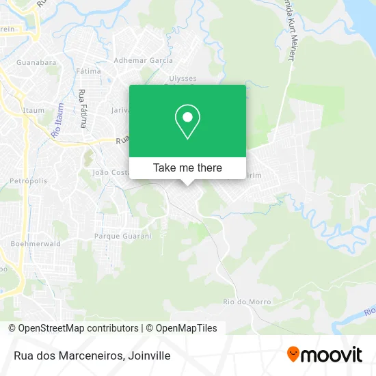 Rua dos Marceneiros map