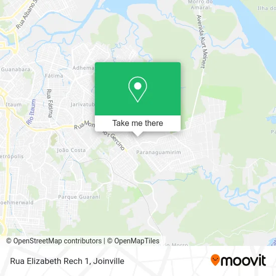 Rua Elizabeth Rech 1 map