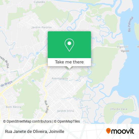 Rua Janete de Oliveira map