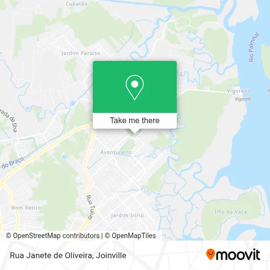 Rua Janete de Oliveira map