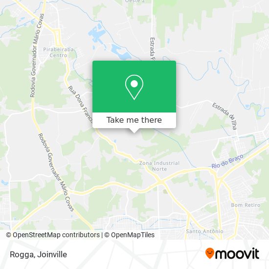 How to get to Rogga in Joinville by Bus?