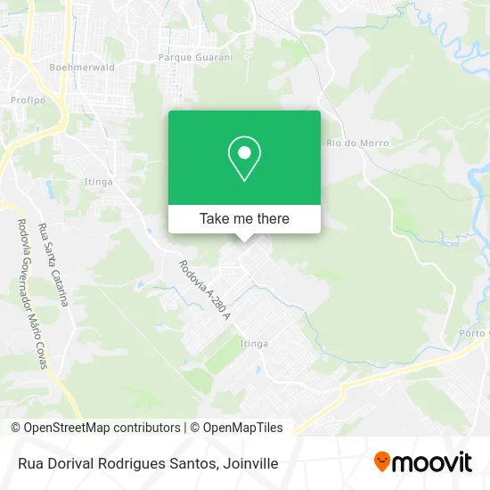 Rua Dorival Rodrigues Santos map