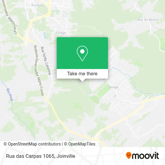 Rua das Carpas 1065 map