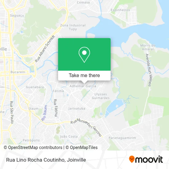 Rua Lino Rocha Coutinho map