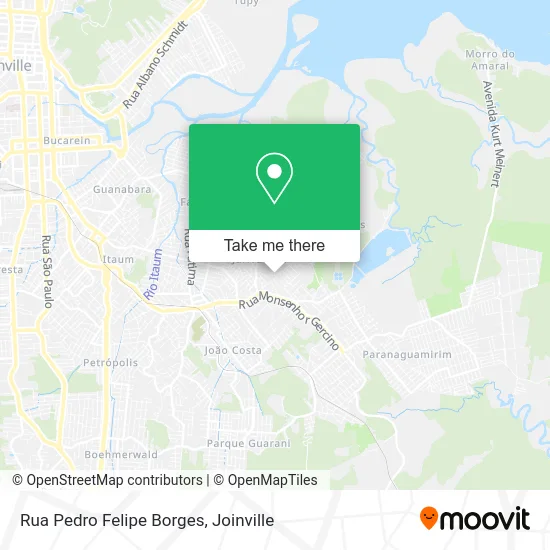 Rua Pedro Felipe Borges map