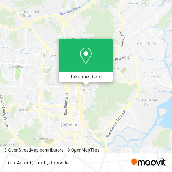 Rua Artur Quandt map