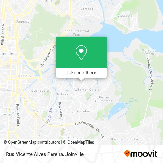 Rua Vicente Alves Pereira map
