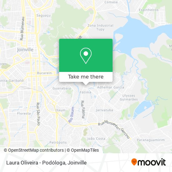Laura Oliveira - Podóloga map