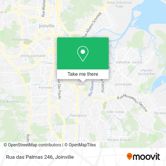 Rua das Palmas 246 map