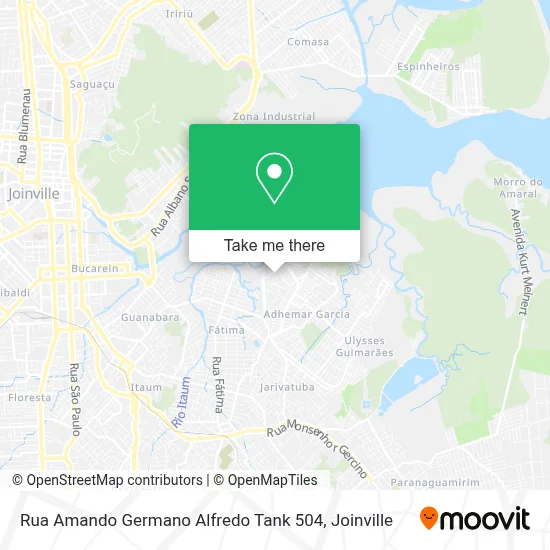 Rua Amando Germano Alfredo Tank 504 map
