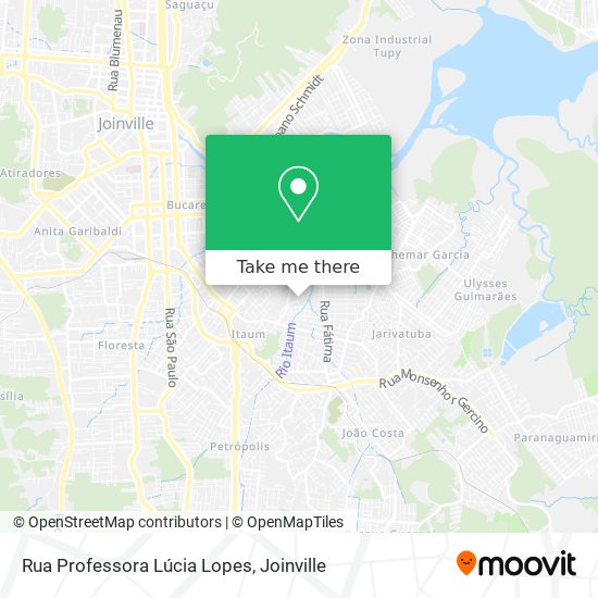Rua Professora Lúcia Lopes map