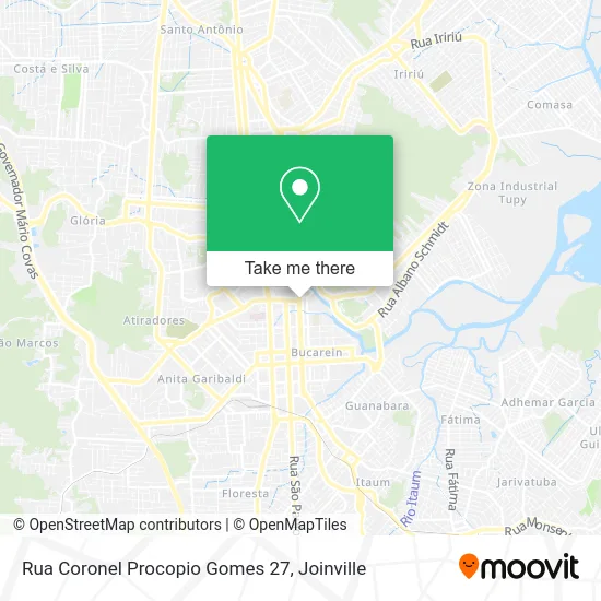Rua Coronel Procopio Gomes 27 map