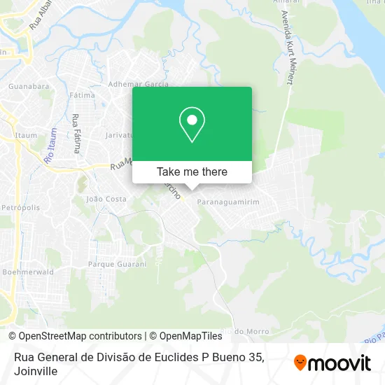 Rua General de Divisão de Euclides P Bueno 35 map