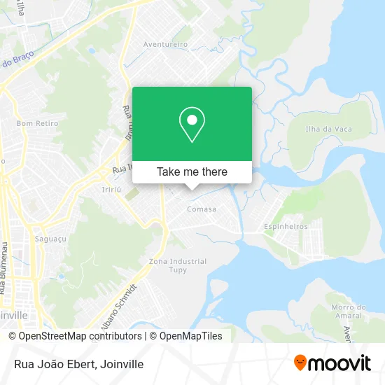 Rua João Ebert map