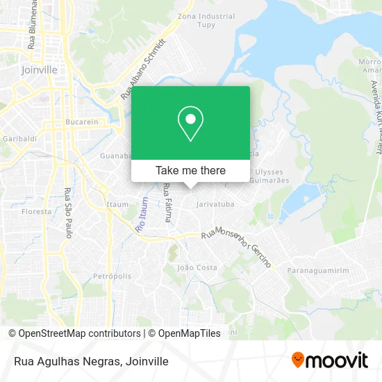 Rua Agulhas Negras map