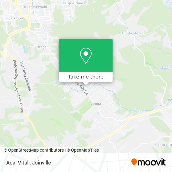 Açaí Vitali map