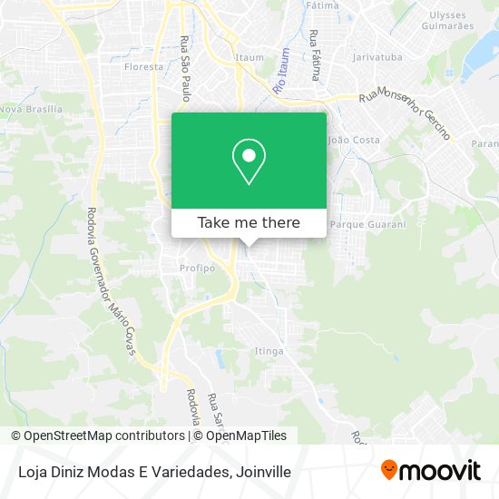 Loja Diniz Modas E Variedades map