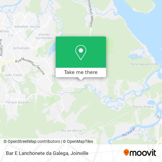 Bar E Lanchonete da Galega map