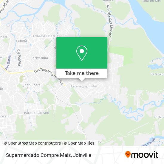 Supermercado Compre Mais map