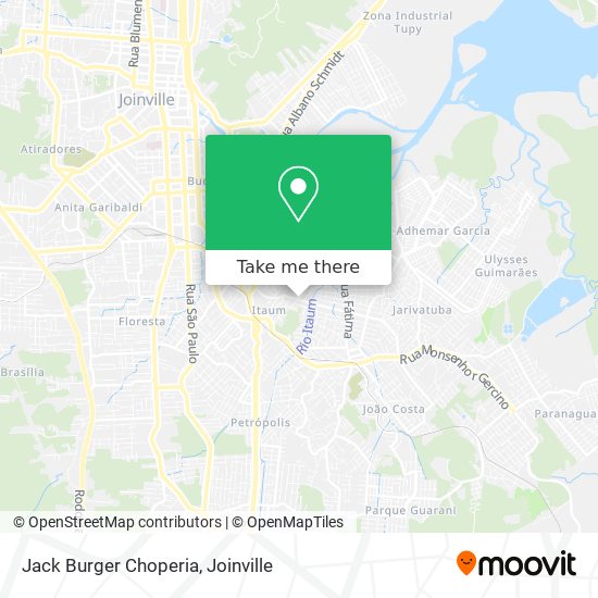 Jack Burger Choperia map