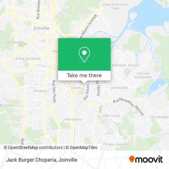 Jack Burger Choperia map