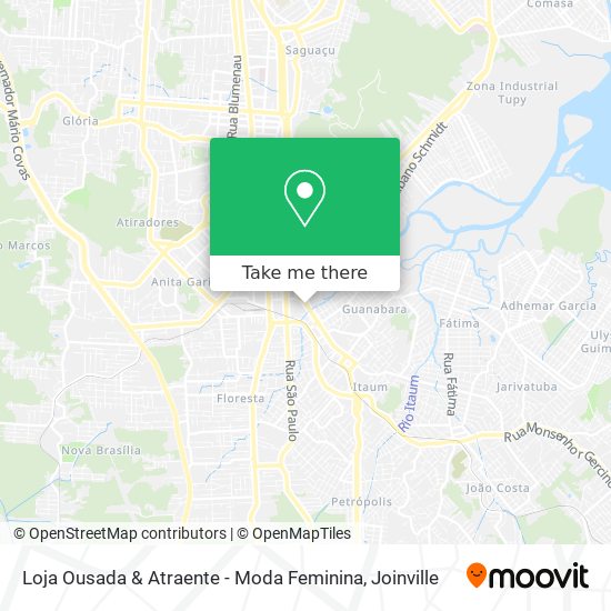Loja Ousada & Atraente - Moda Feminina map
