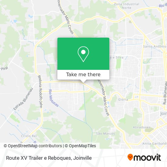 Route XV Trailer e Reboques map