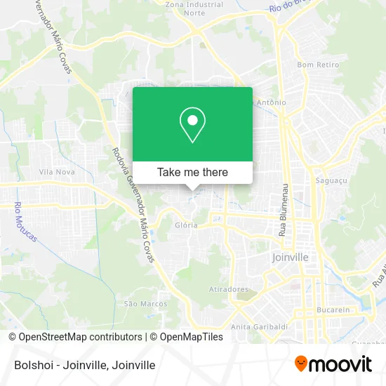 Bolshoi - Joinville map
