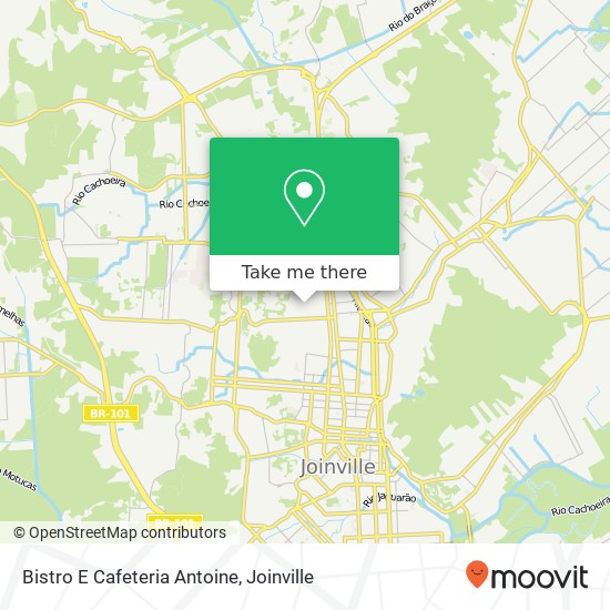 Bistro E Cafeteria Antoine, Rua Fernando Machado, 190 América Joinville-SC 89204-400 map