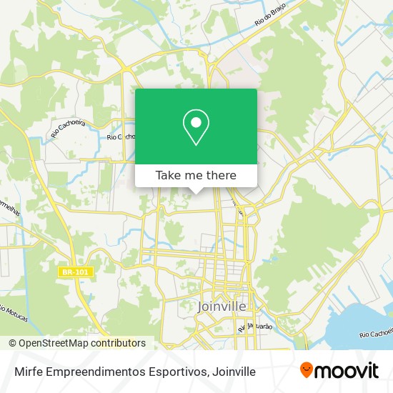 Mapa Mirfe Empreendimentos Esportivos