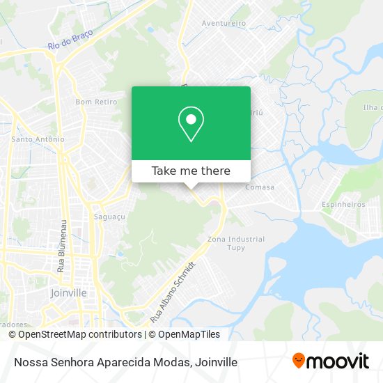 Nossa Senhora Aparecida Modas map