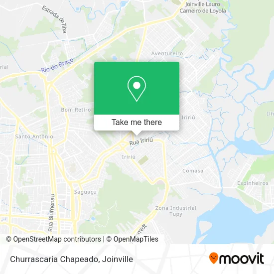 Churrascaria Chapeado map