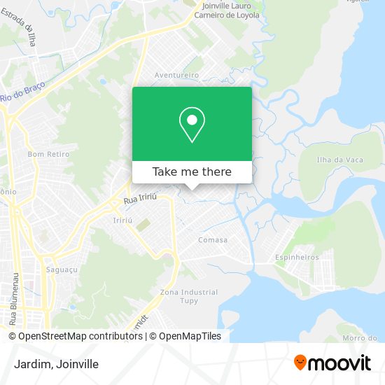 Mapa Jardim