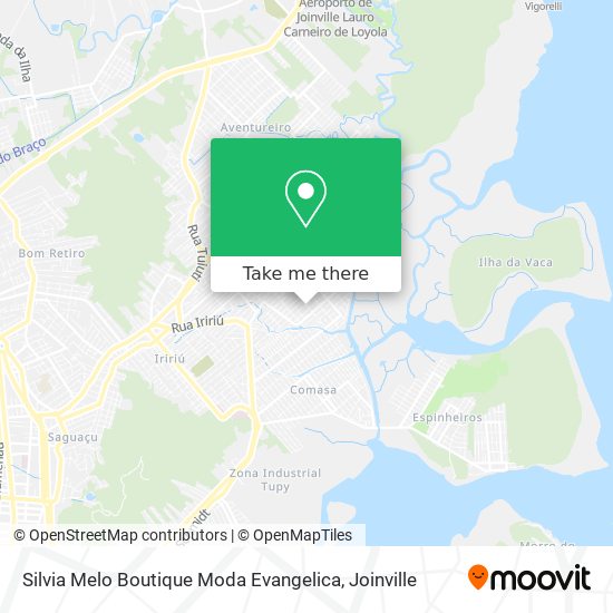 Silvia Melo Boutique Moda Evangelica map