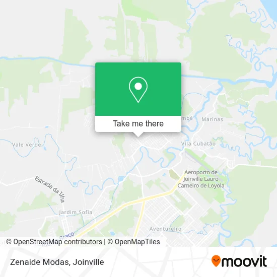 Zenaide Modas map
