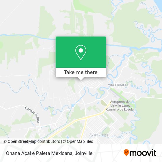 Ohana Açaí e Paleta Mexicana map