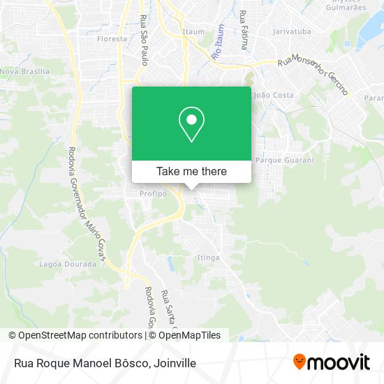 Rua Roque Manoel Bôsco map