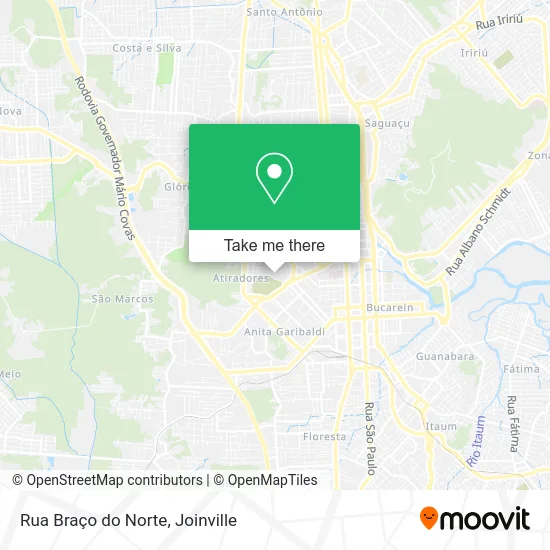 Rua Braço do Norte map